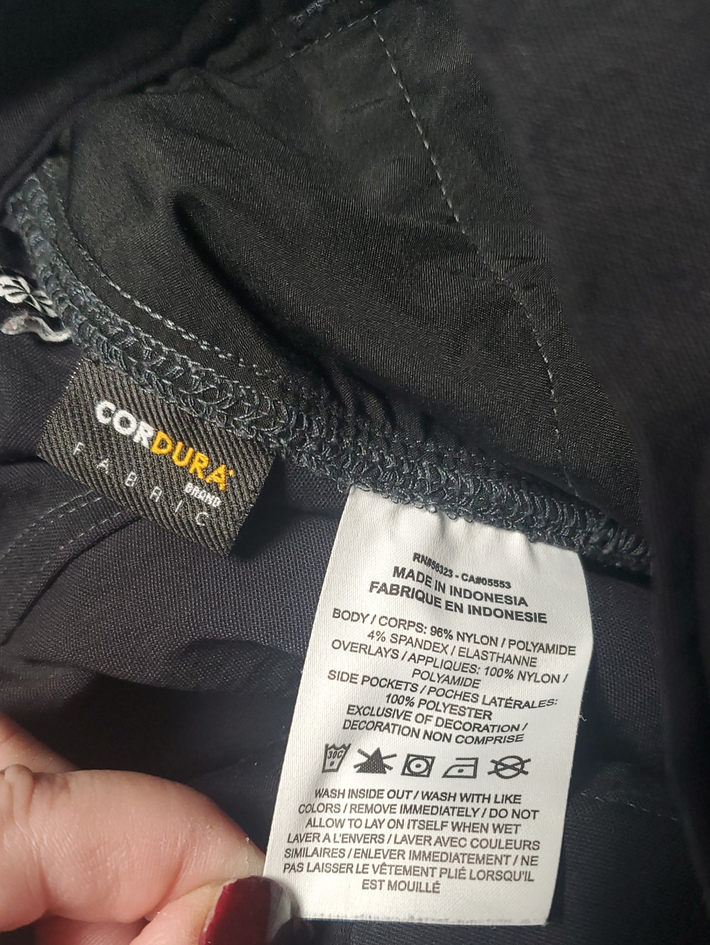 Nike ACG Smith Summit Cargo Pants Size XS Black Water-Resistant Outdoor Perform - Picture 9 of 15